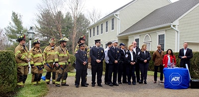 Bernards Township Police, Liberty Corner Fire Company and Liberty Corner First Aid Squad honored at ADT-sponsored reunion in December 2015 Bernards Township Police, Liberty Corner Fire Company and Liberty Corner First Aid Squad honored at ADT-sponsored reunion in December 2015