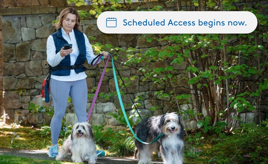 Dogwalker being granted access to someone's home via Trusted Neighbor 