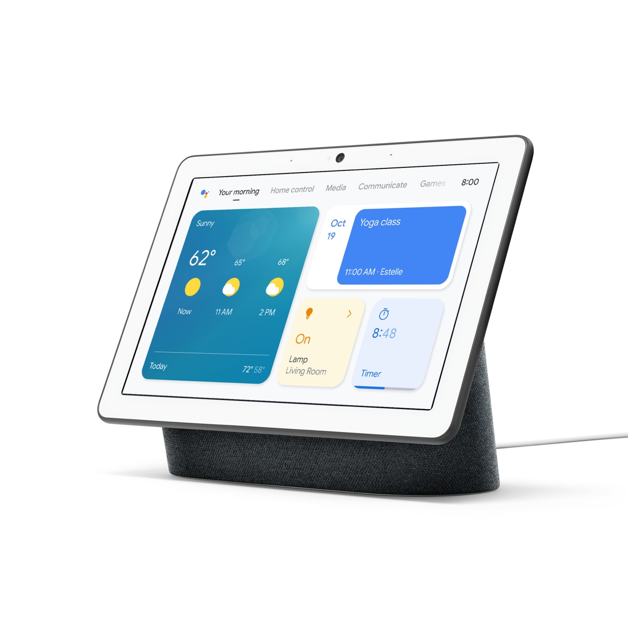Google Nest Hub Max sideview